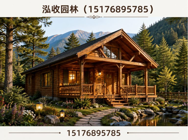 北海防腐木展示图