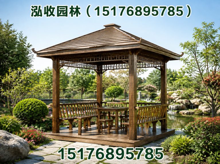 北海凉亭展示图